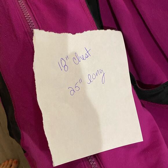 Lululemon Scuba Jacket SIZE 6 Find Your Bliss REVERSIBLE Full Zip Barbie Pink - Picture 4 of 6